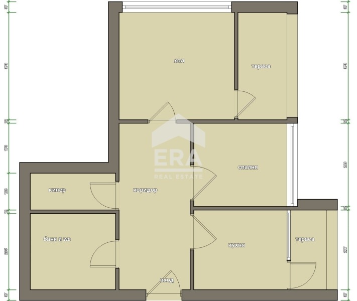 Продава 2-СТАЕН, гр. Силистра, Малчика, снимка 7 - Апартаменти - 55580415