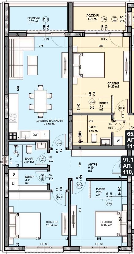 Til salg  2 soveværelser Varna , Galata , 106 kvm | 13179700 - billede [2]