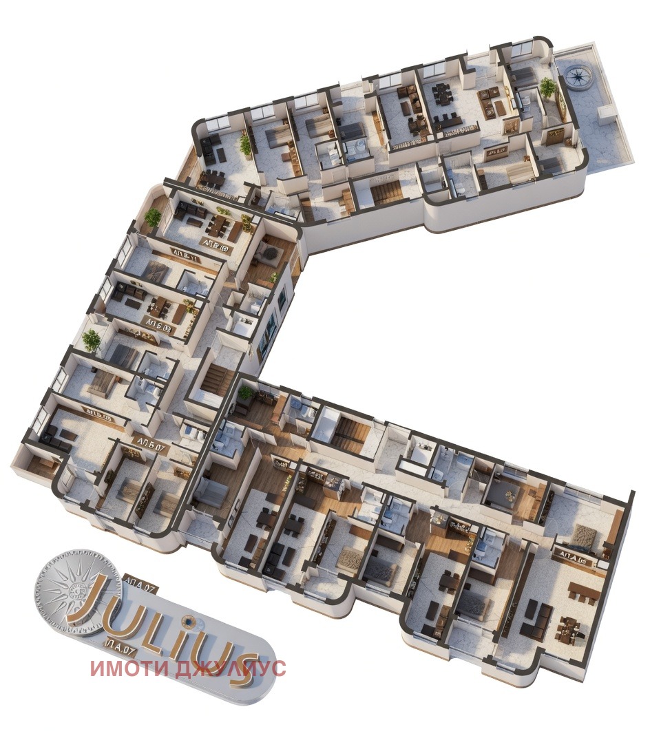 Продава МНОГОСТАЕН, гр. Пловдив, Център, снимка 2 - Апартаменти - 54194802