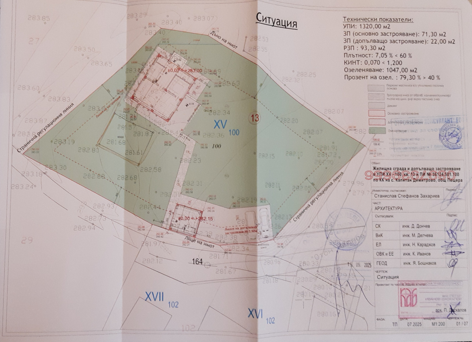 Продава ПАРЦЕЛ, с. Капитан Димитриево, област Пазарджик