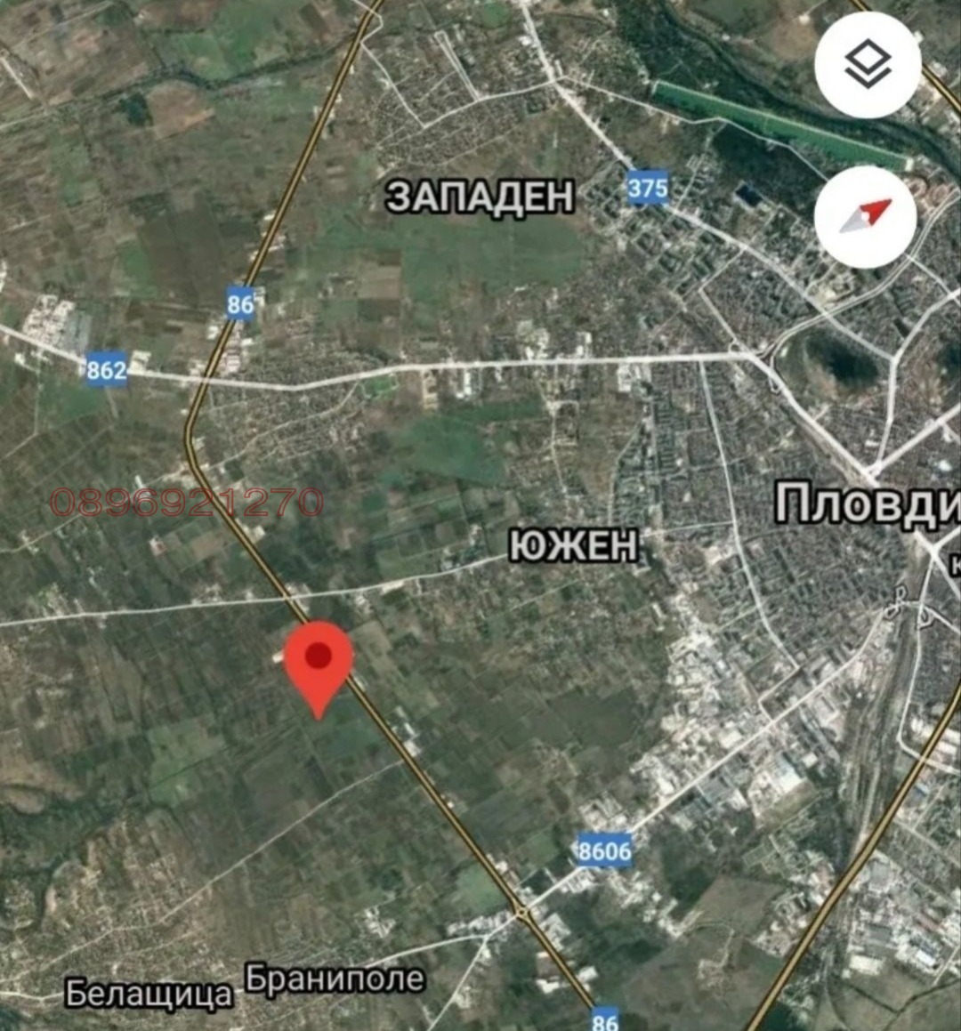 Продава ЗЕМЕДЕЛСКА ЗЕМЯ, с. Белащица, област Пловдив, снимка 3 - Земеделска земя - 54373536
