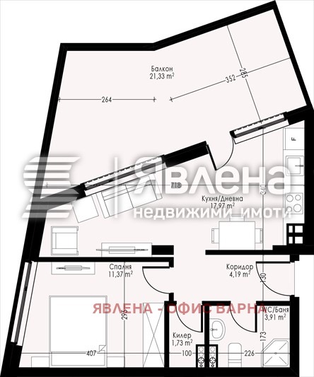 Продава 2-СТАЕН, гр. Варна, Възраждане 4, снимка 2 - Aпартаменти - 48578408