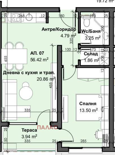 Продава  2-стаен град Бургас , Сарафово , 65 кв.м | 89881108 - изображение [6]