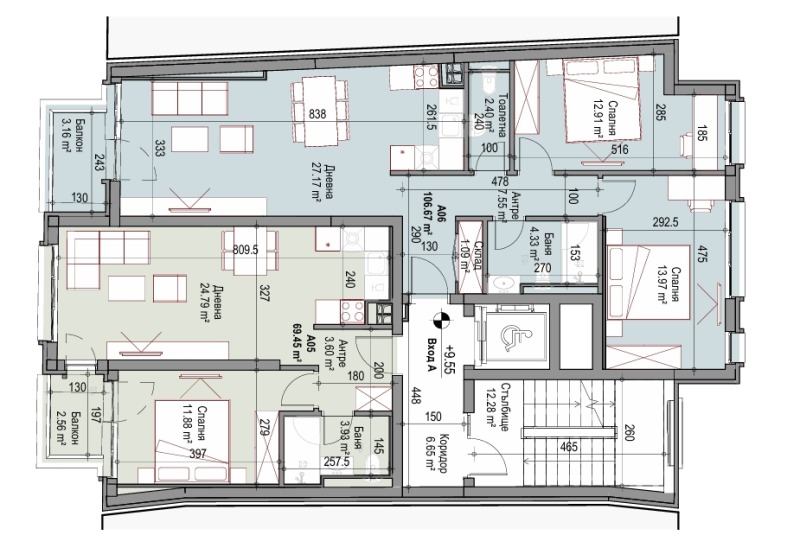 Продава 3-СТАЕН, гр. София, Сухата река, снимка 1 - Aпартаменти - 48211190