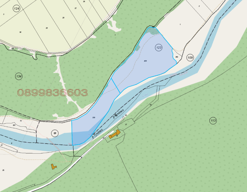 Продава ПАРЦЕЛ, с. Баня, област Сливен