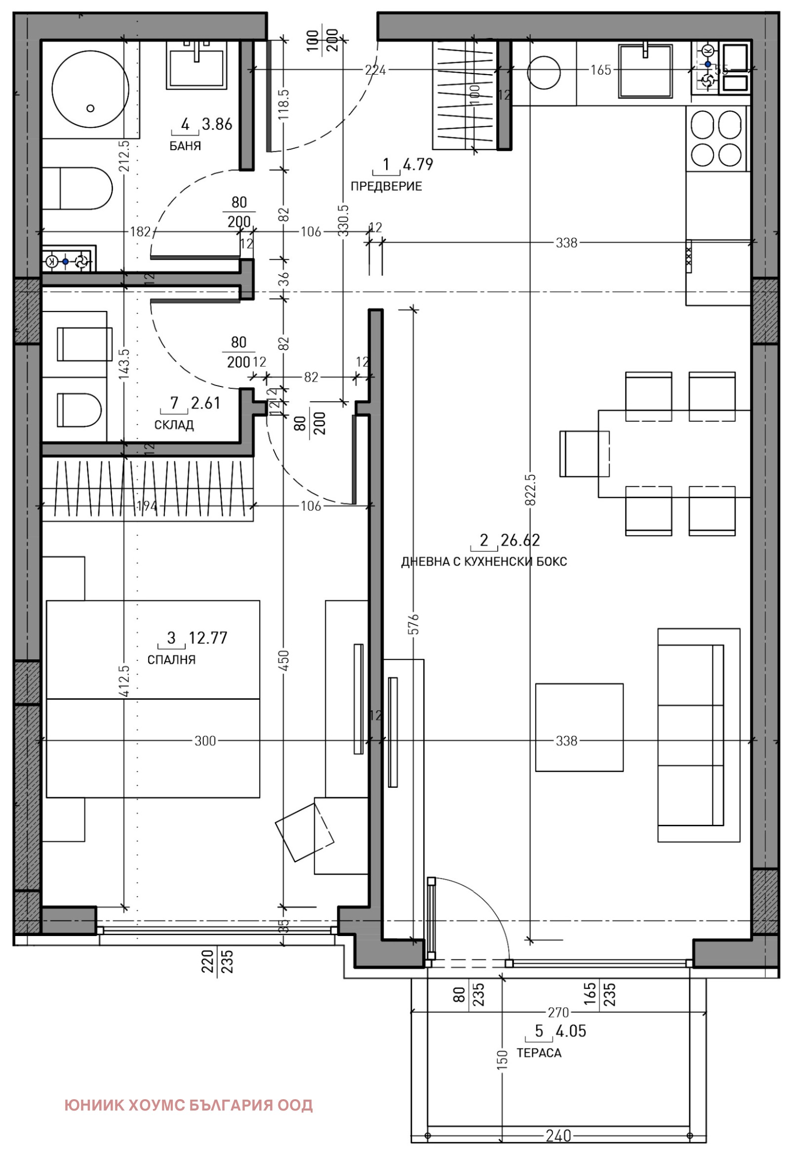 Продава 2-СТАЕН, гр. София, Малинова долина, снимка 8 - Апартаменти - 53255479