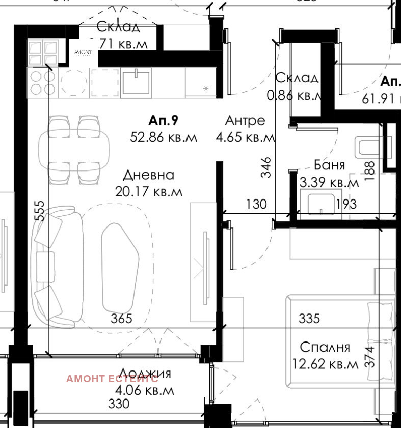 Продава 2-СТАЕН, гр. София, Овча купел 2, снимка 3 - Апартаменти - 52601685