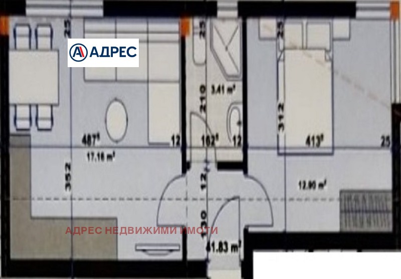 Продава 2-СТАЕН, гр. Стара Загора, Център