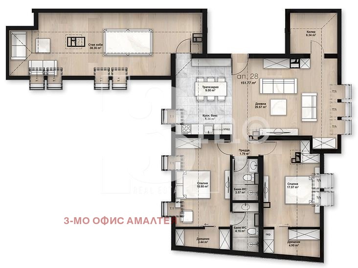 Продава 4-СТАЕН, град София, Люлин 2 • 253440 € • 30707936 — Holmes.bg