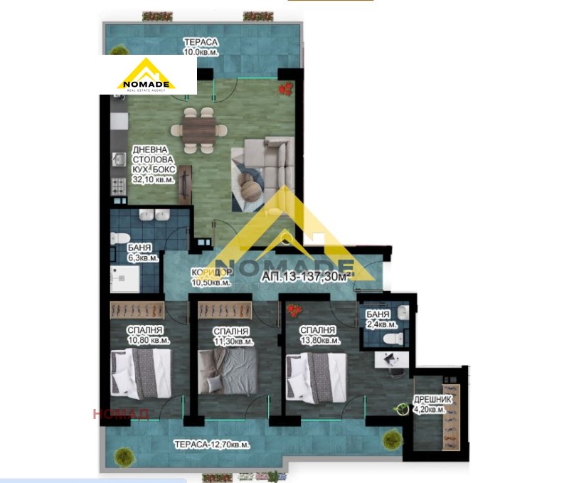 Продава МНОГОСТАЕН, гр. Пловдив, Отдих и култура, снимка 6 - Апартаменти - 52847190
