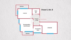 3-стаен град Търговище, Център 8