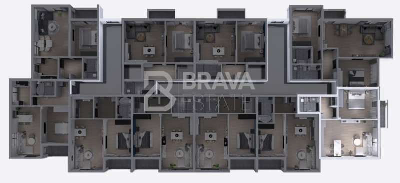 Til salgs  1 soverom Plovdiv , Ostromila , 75 kvm | 88664342 - bilde [10]