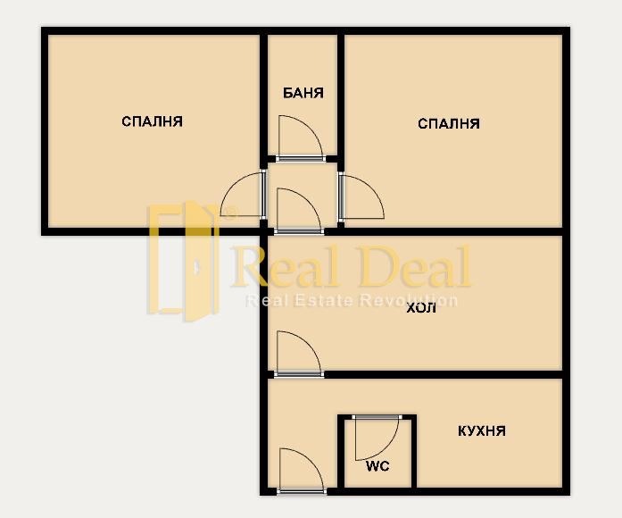 Продава 3-СТАЕН, гр. София, Зона Б-19, снимка 1 - Aпартаменти - 47689440