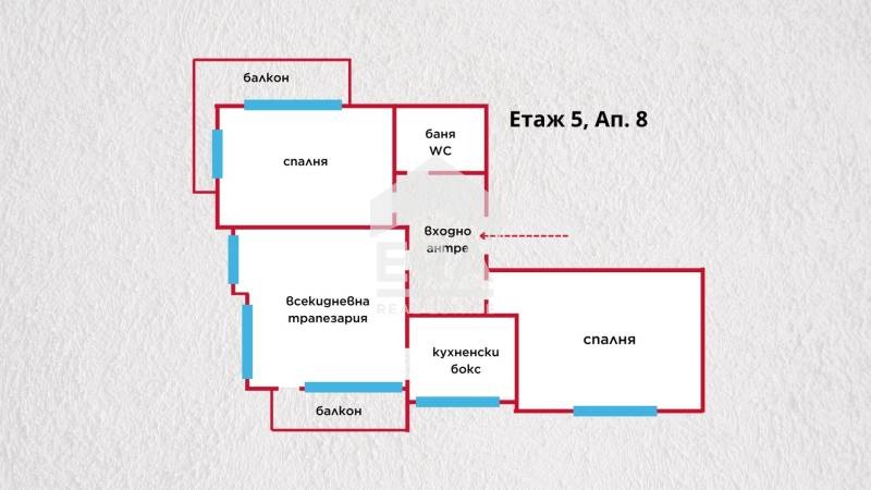 Продава 3-СТАЕН, гр. Търговище, Център, снимка 7 - Aпартаменти - 49354025