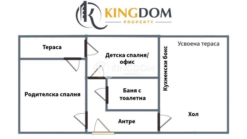 De vânzare  2 dormitoare Sofia , Crasna poliana 1 , 66 mp | 22097570 - imagine [14]