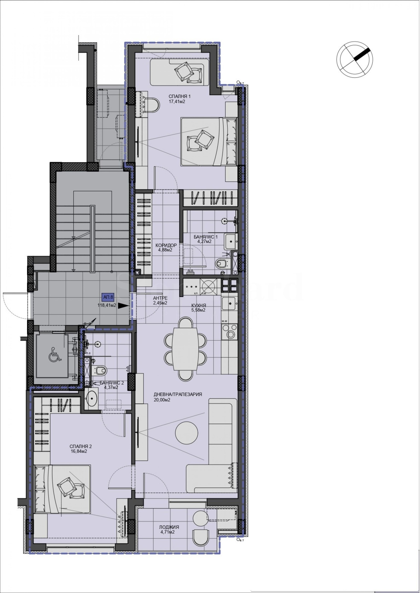 Продава 3-СТАЕН, гр. Пловдив, Център, снимка 2 - Апартаменти - 52215227