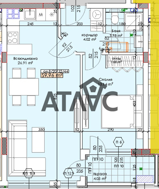 Продава 2-СТАЕН, гр. Пловдив, Тракия, снимка 2 - Апартаменти - 52576367