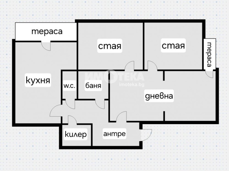 For Sale  2 bedroom Sofia , Tsentar , 118 sq.m | 46030478 - image [4]