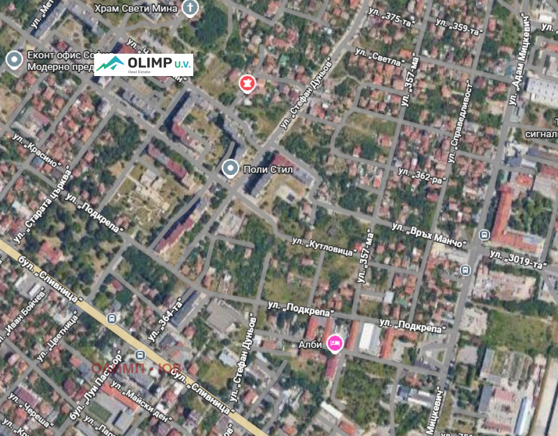Продава ПАРЦЕЛ в град София, Модерно предградие - 815 кв.м / 220 000 € » 430 282.60 лв., ОЛИМП - ЮВ