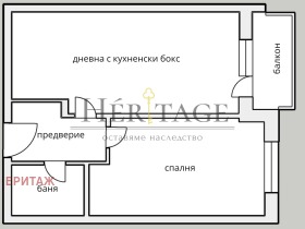 2-стаен град София, Кръстова вада 1