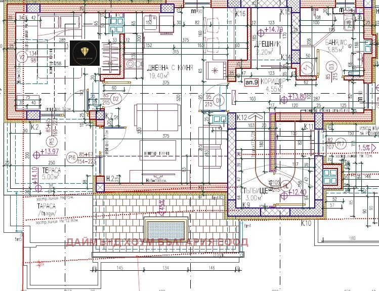 Продава  2-стаен град Пловдив , Център , 86 кв.м | 30023033 - изображение [2]