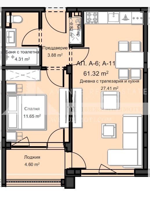 Продава  2-стаен град Пловдив , Остромила , 61 кв.м | 57234398 - изображение [3]