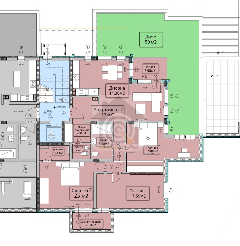 Продаја  3 спаваће собе Софија , м-т Гардова глава , 162 м2 | 97622906 - слика [3]