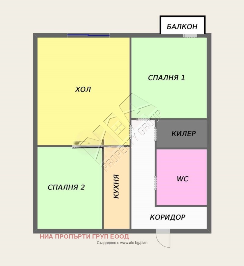 Til salg  2 soveværelser region Burgas , Nesebar , 70 kvm | 16386317 - billede [4]