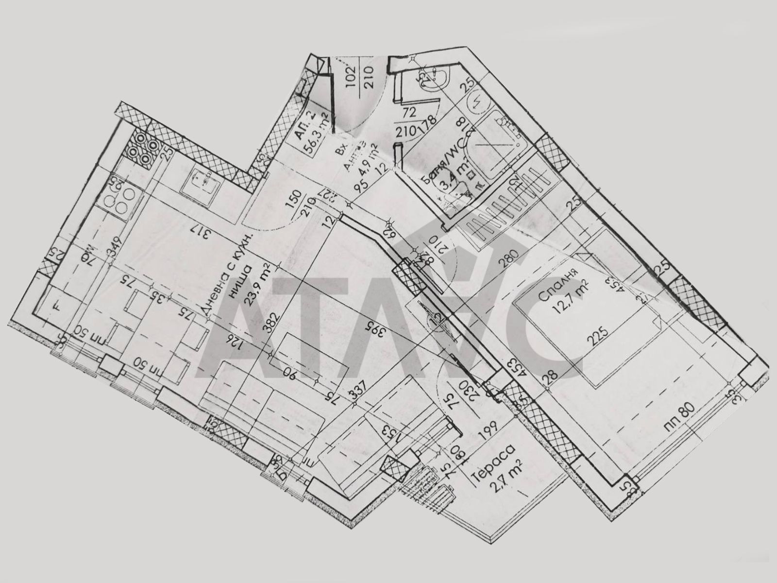 Продава 2-СТАЕН, гр. Пловдив, Кършияка, снимка 16 - Апартаменти - 54199135