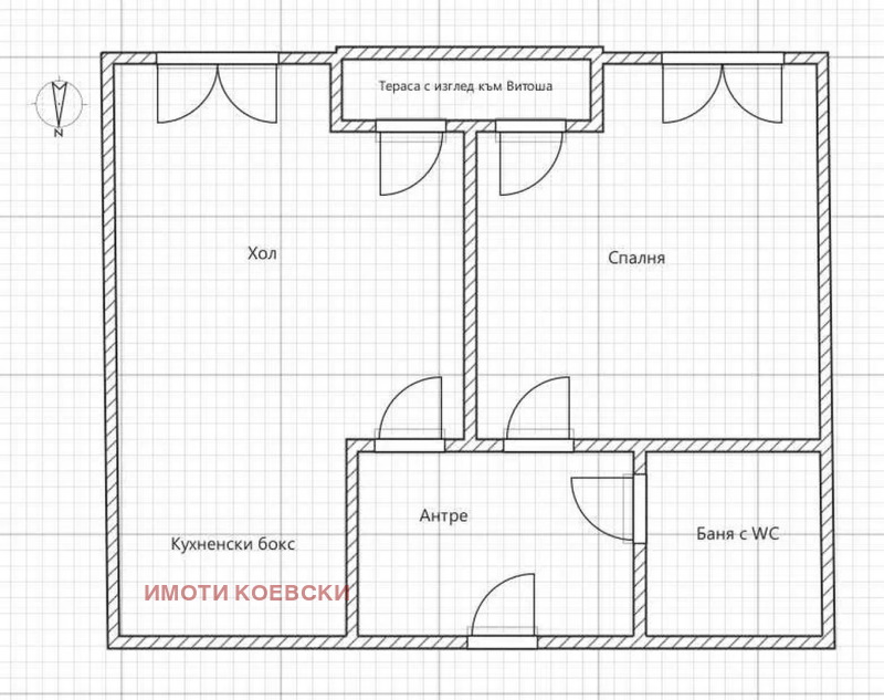 Продава  2-стаен град София , Зона Б-18 , 52 кв.м | 96858736 - изображение [11]