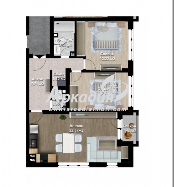 Продава 3-СТАЕН, гр. Пловдив, Въстанически, снимка 8 - Апартаменти - 53108517