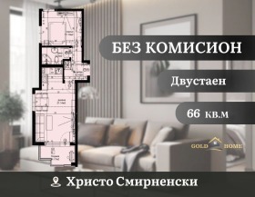 1 dormitor Hristo Smirnensci, Plovdiv