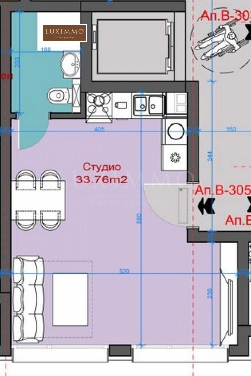 En venta  Estudio región Blagoevgrad , Bansko , 39 metros cuadrados | 18211418 - imagen [2]