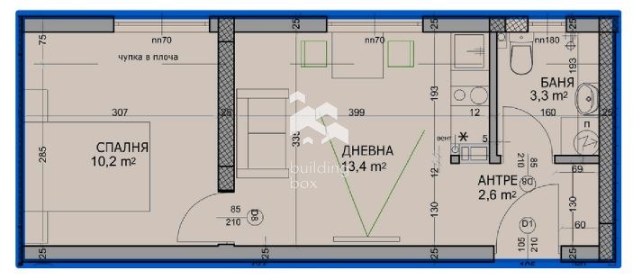 Продава 2-СТАЕН, гр. Пловдив, Христо Смирненски, снимка 2 - Апартаменти - 52245103