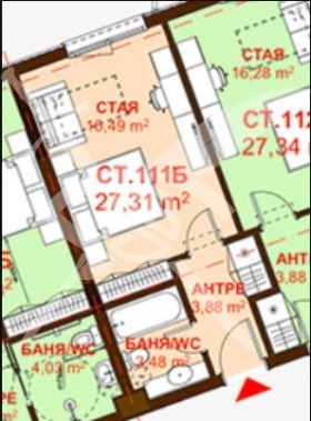 1-стаен град Бургас, Сарафово 1