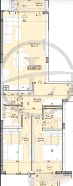 De vânzare  2 dormitoare Plovdiv , Traciia , 116 mp | 66149940 - imagine [4]