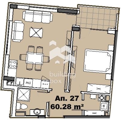 Satılık  1 yatak odası Sofia , Karpuzica , 71 metrekare | 81539720 - görüntü [12]