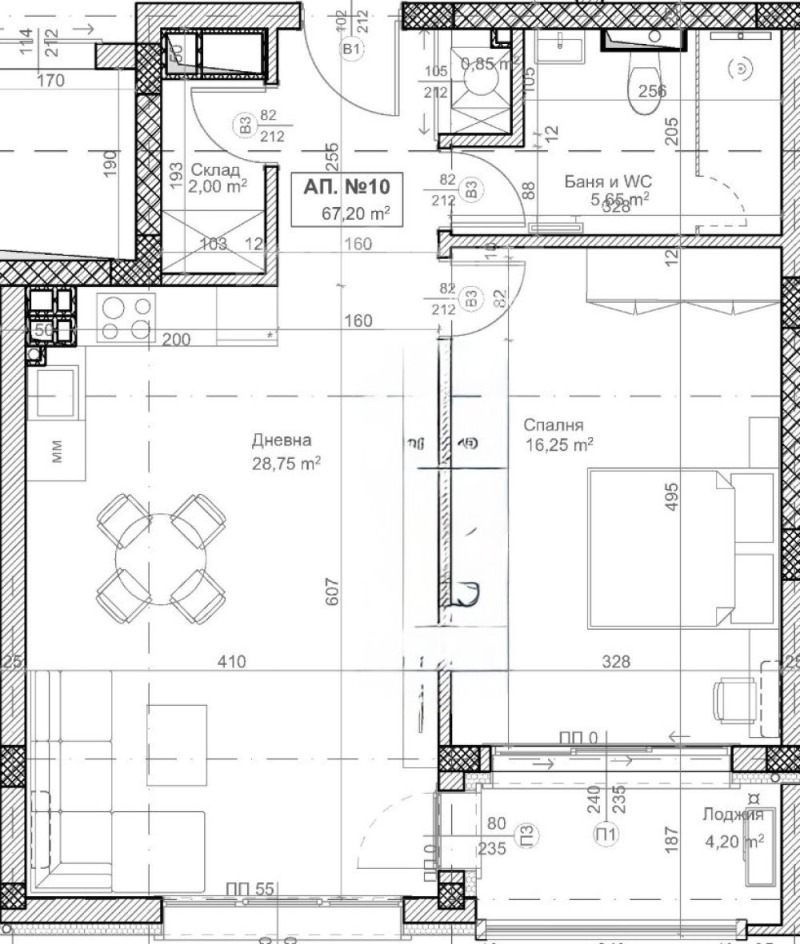 For Sale  1 bedroom Plovdiv , Kamenitsa 2 , 67 sq.m | 85393668