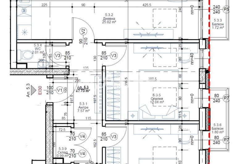 Продава 3-СТАЕН, гр. София, Овча купел, снимка 2 - Апартаменти - 52439189