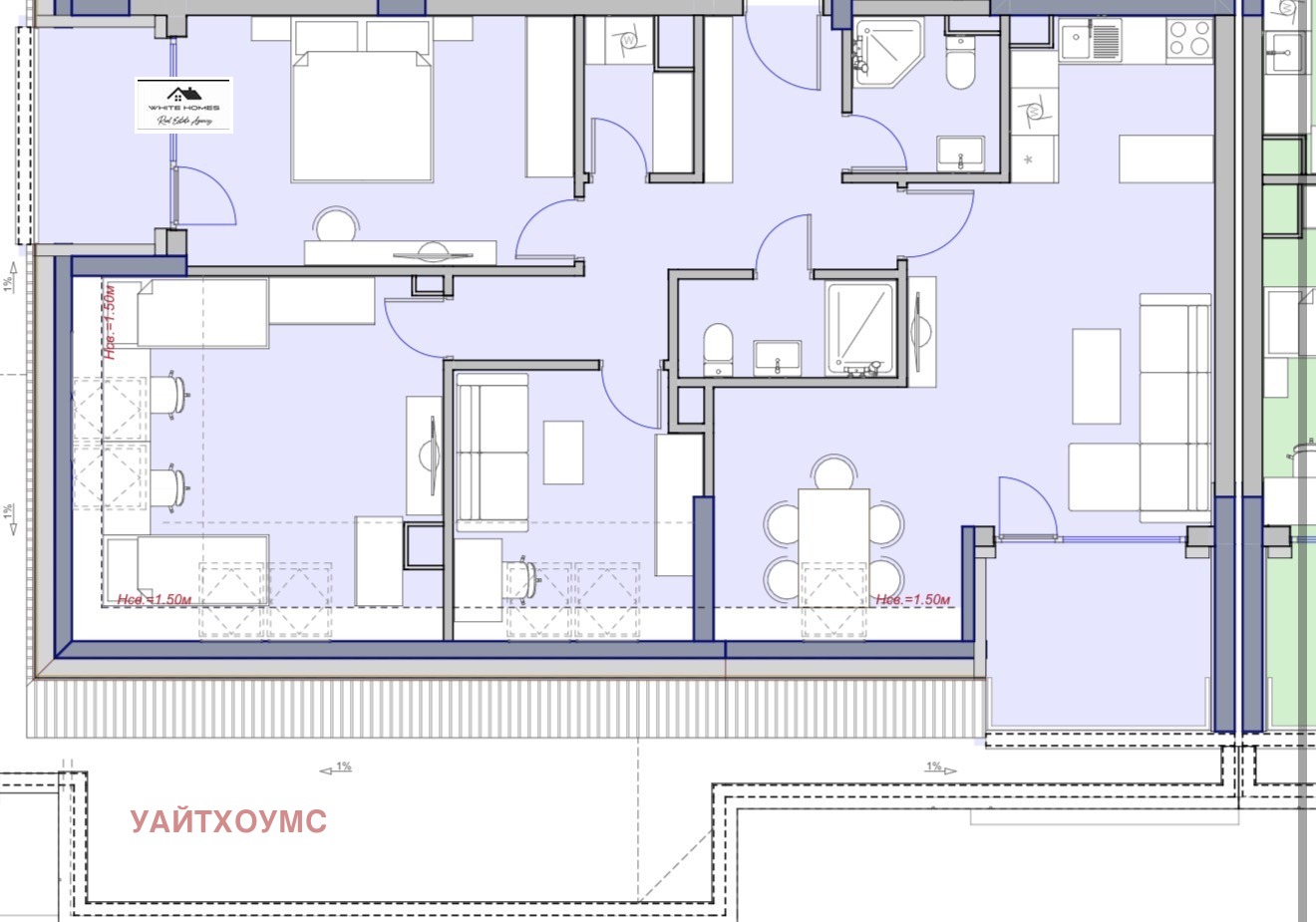 Продава 4-СТАЕН, гр. София, Малинова долина