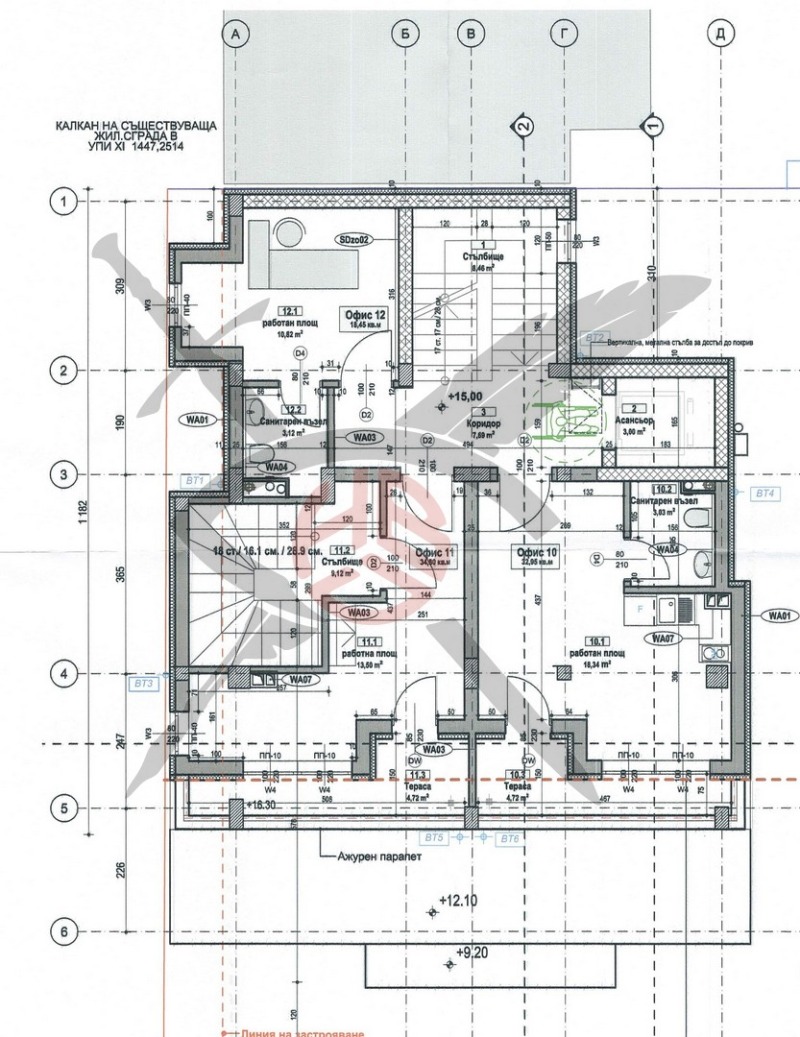 Продава ОФИС в град София, Студентски град - 216 кв.м / 427 680 € » 836 469.37 лв., ЕКС НВД ООД