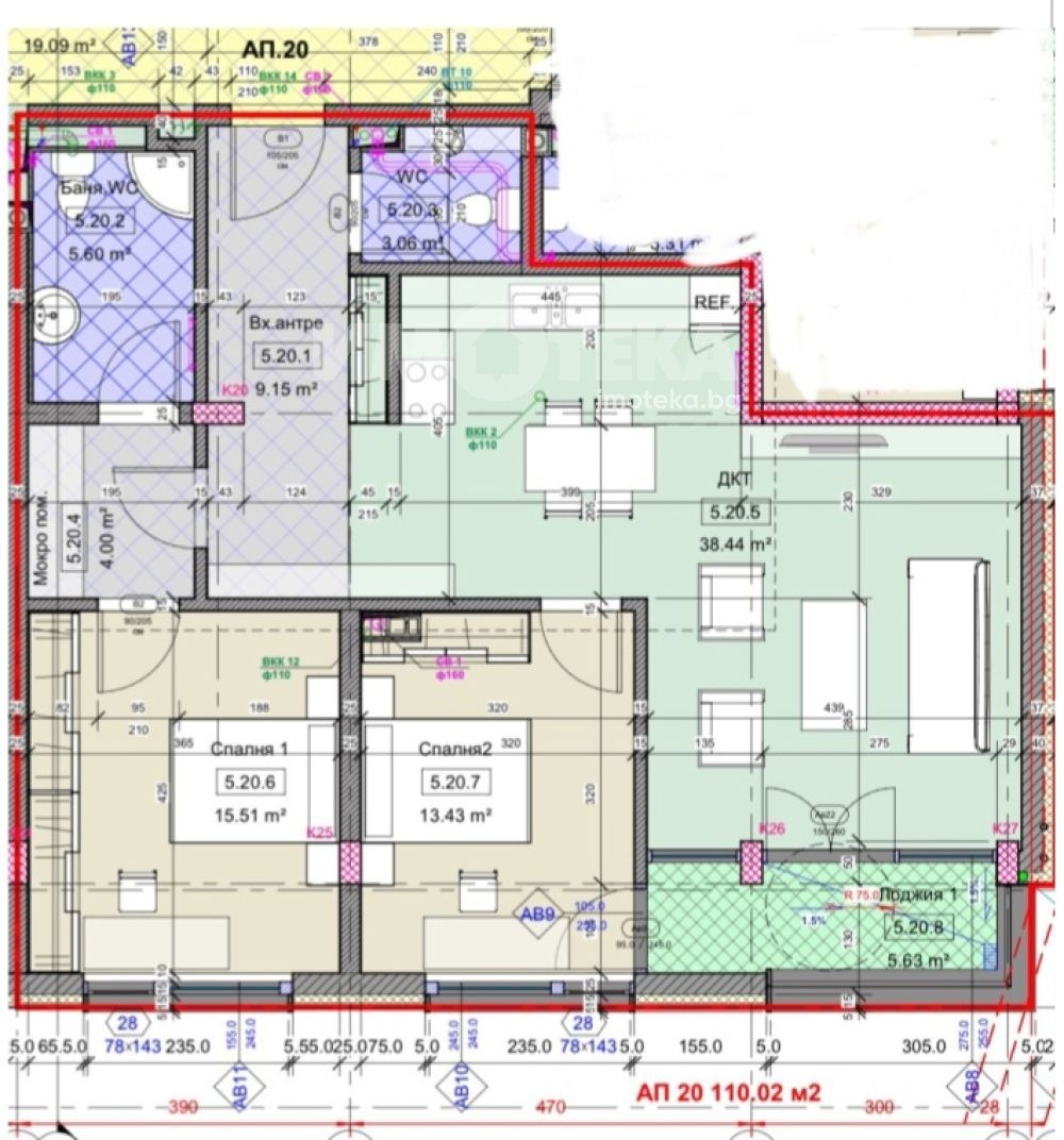 Продава 3-СТАЕН, гр. София, Витоша, снимка 3 - Апартаменти - 54915183