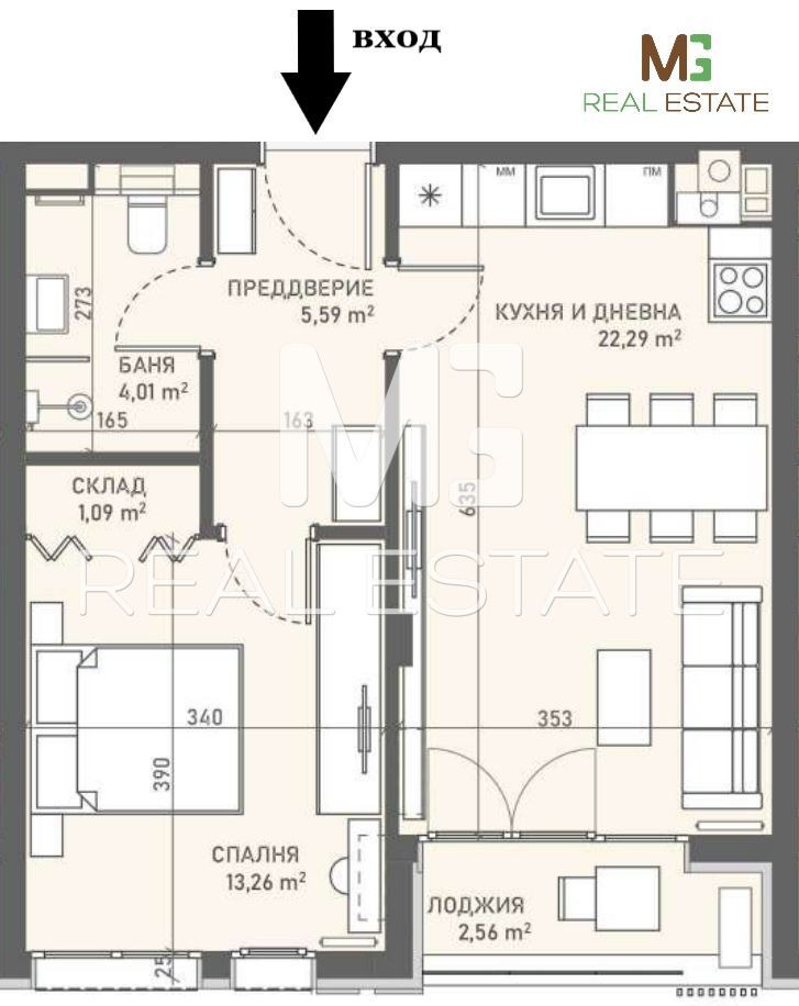 Продава 2-СТАЕН, гр. София, Овча купел, снимка 3 - Aпартаменти - 47603390