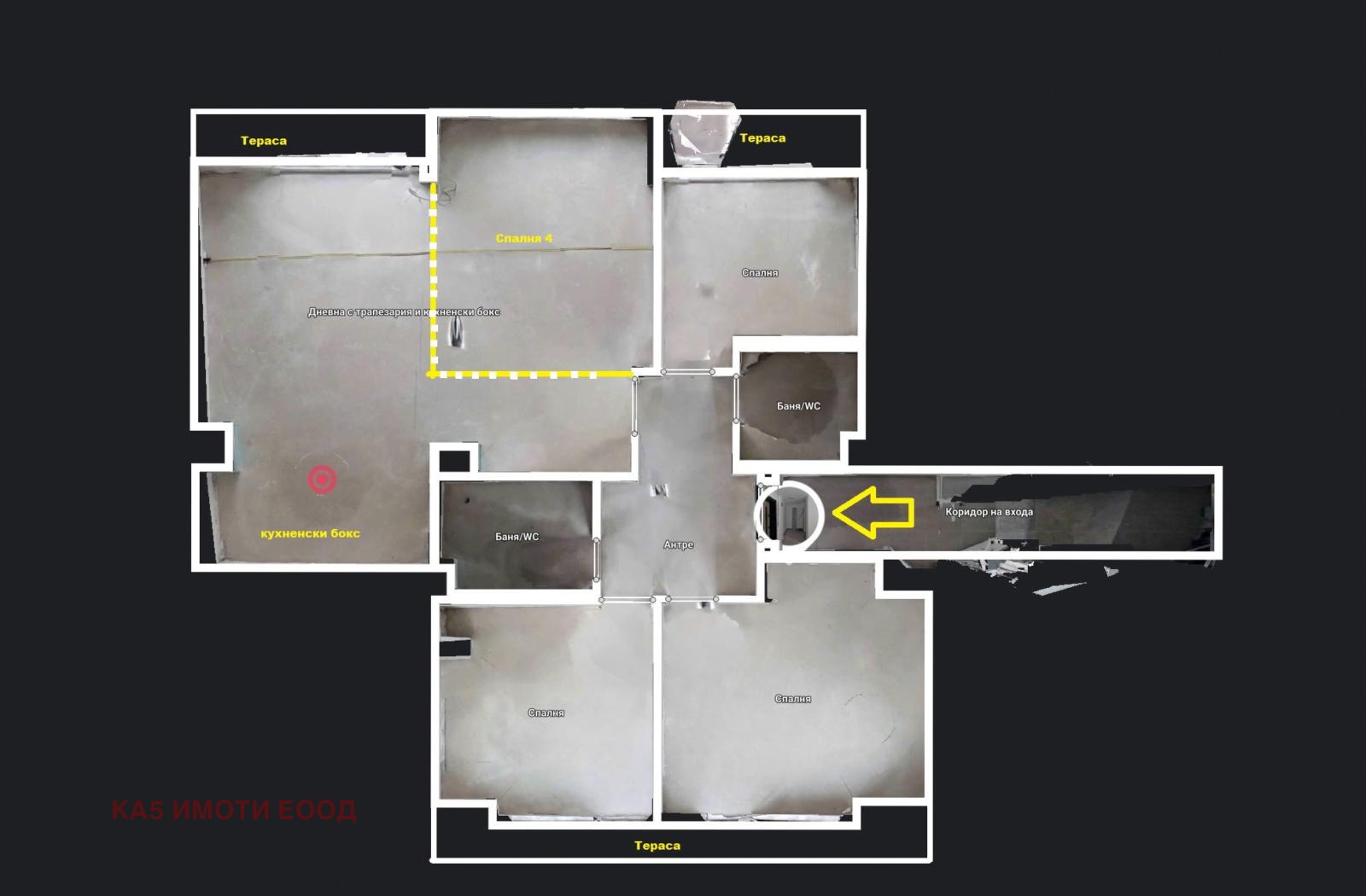 Продава 4-СТАЕН, гр. София, Център, снимка 14 - Апартаменти - 53624364