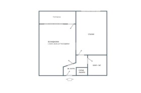 1 Schlafzimmer Witoscha, Sofia 4