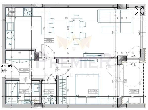 Продава 2-СТАЕН, гр. Варна, Младост 1, снимка 4 - Апартаменти - 52664020