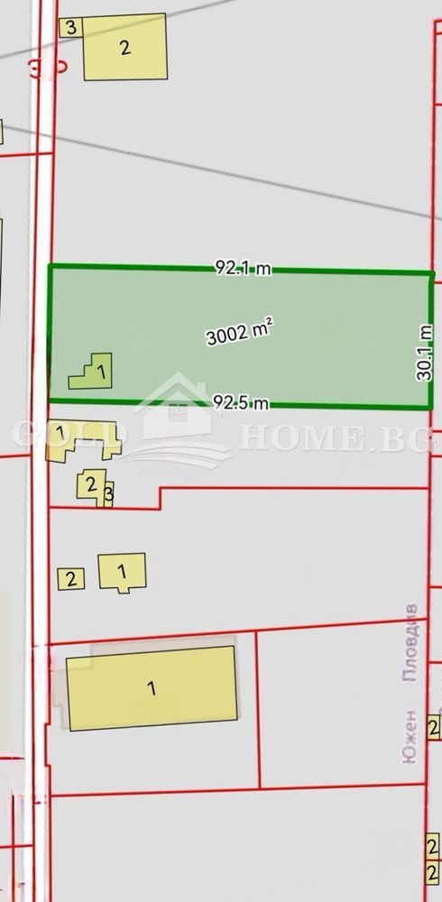 Продава ПАРЦЕЛ, гр. Пловдив, Беломорски, снимка 3 - Парцели - 55538980