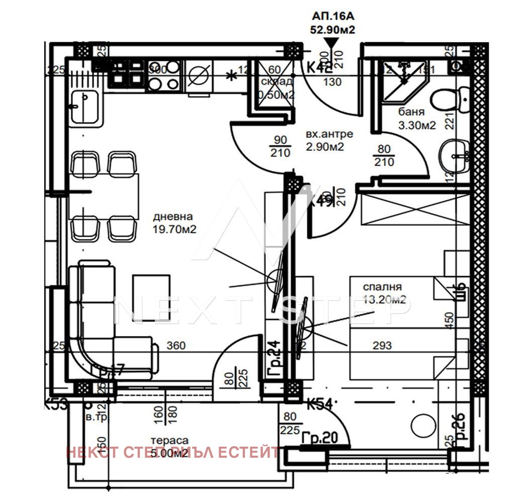 Продава 2-СТАЕН, гр. Пловдив, Южен, снимка 5 - Апартаменти - 54227943