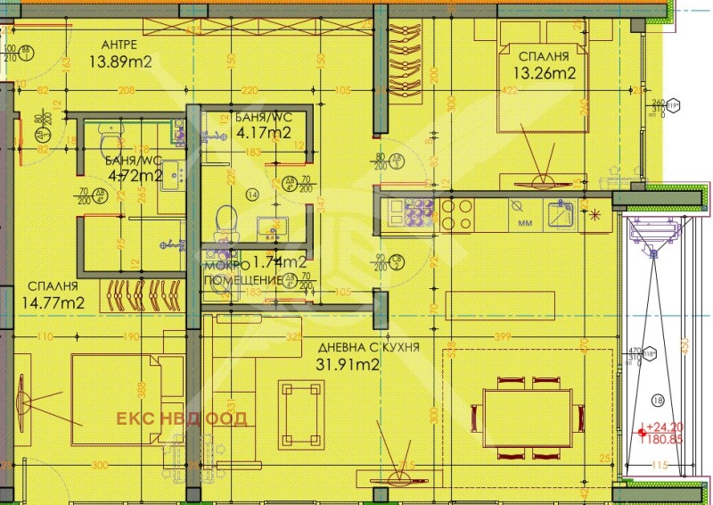 Продава 3-СТАЕН, гр. Пловдив, Тракия, снимка 1 - Aпартаменти - 49382029