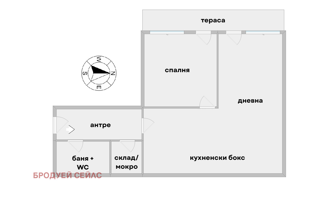 Продава 2-СТАЕН, гр. София, Надежда 2, снимка 9 - Апартаменти - 53914238